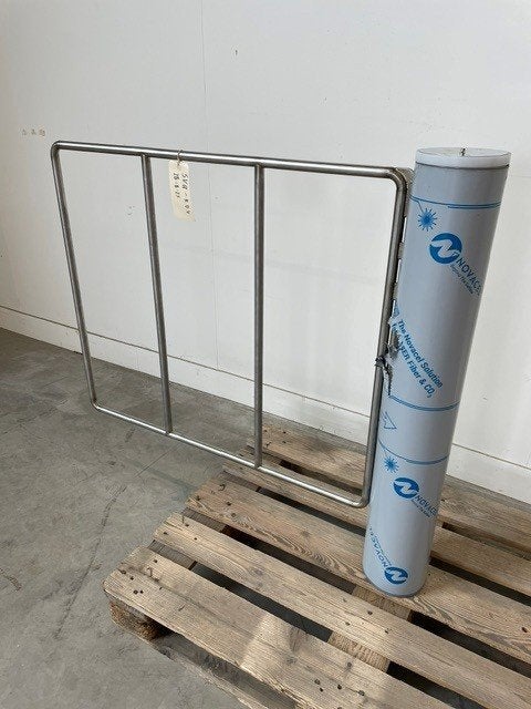 Electrische RVS Klappoort Merk Gunnebo GlasStile S, Ophalen of Verzenden