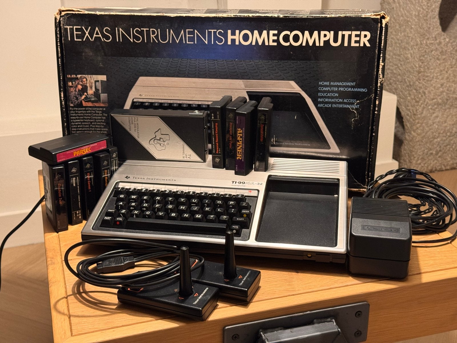 Texas Instruments TI-99/4A Home Computer met accessoires, Ophalen of Verzenden, Overige merken, Gebruikt