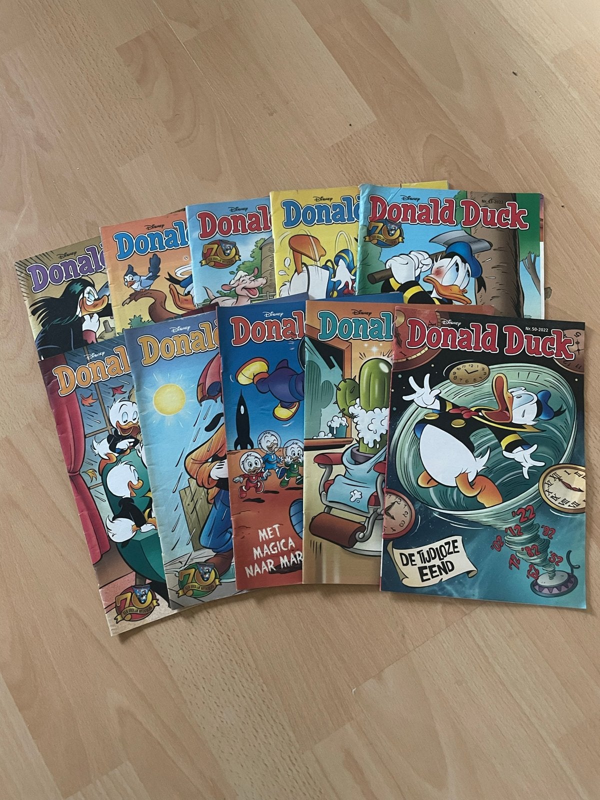 Donald Duck weekbladen 2022, Meerdere stripboeken, Ophalen of Verzenden, Gelezen
