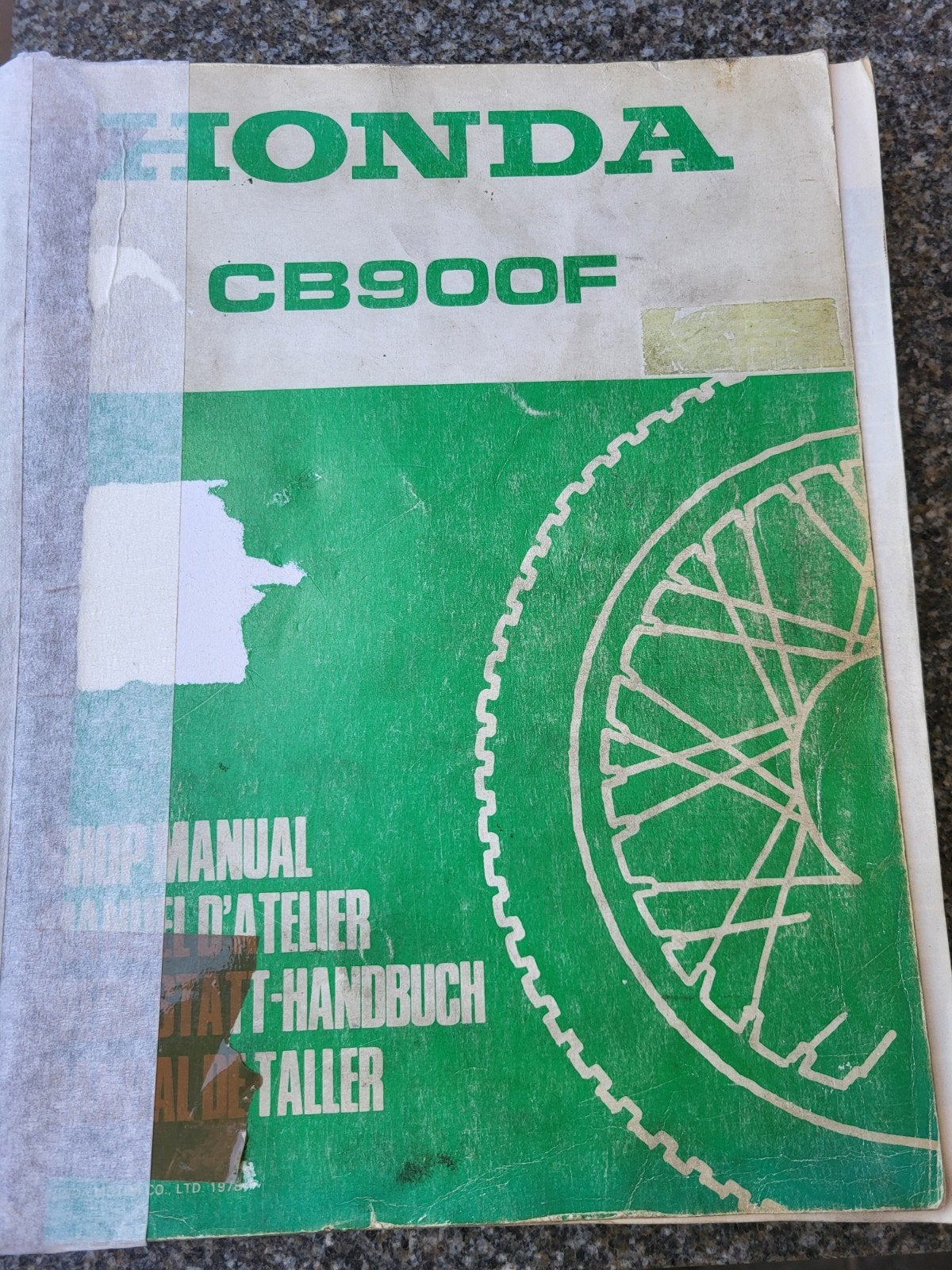 Honda CB900FZ  onderdelen catalogus en reparatieboeken, Motoren, Ophalen