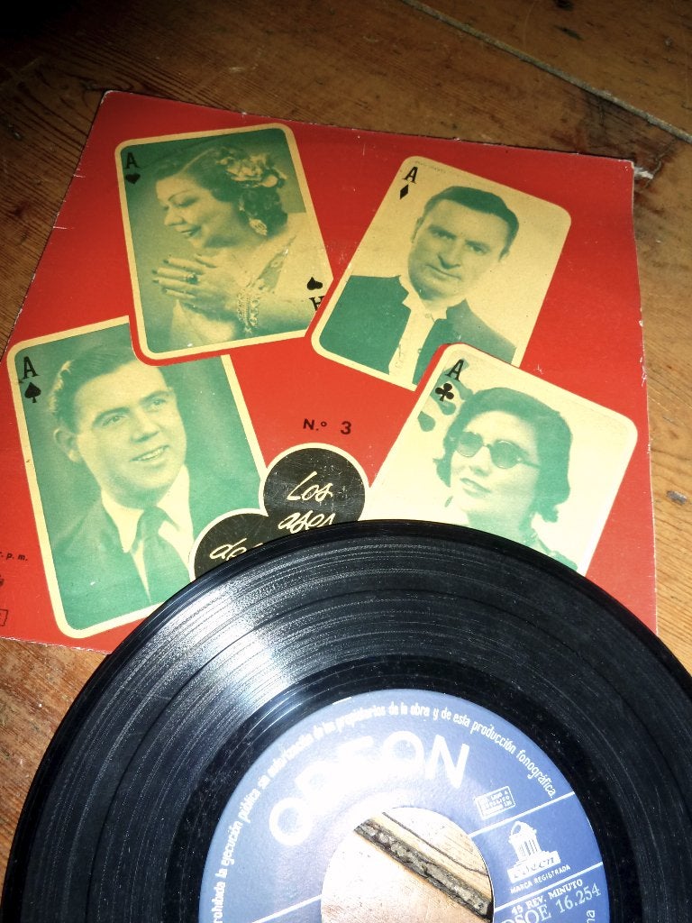 EP LOS ASES DEL FLAMENCO NO 03 zeldzamere, EP, Ophalen of Verzenden, EP