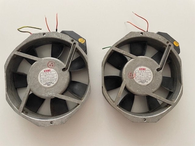2 Etri ventilatoren , Ophalen of Verzenden, Gebruikt, Ventilator