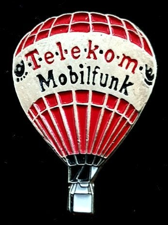 Telekom- Mobilfunk ballon pin, Verzenden, Nieuw, Transport, Speldje of Pin