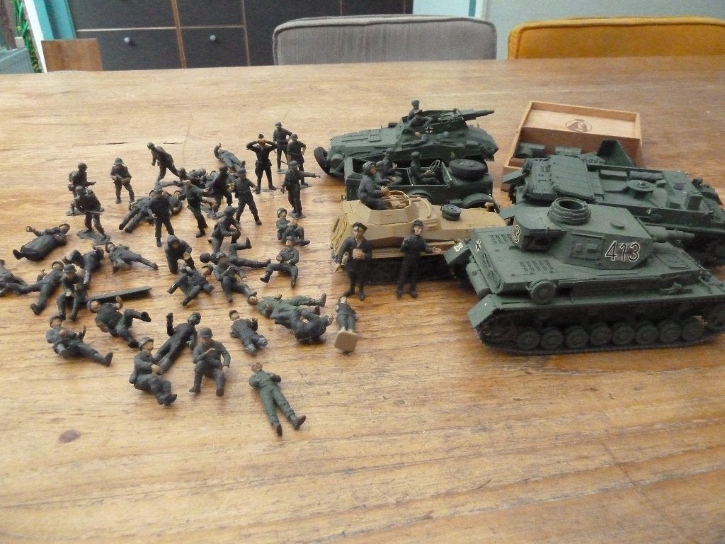 Modelbouw Oorlogsvoertuigen, Overige merken, Gebruikt, Ophalen of Verzenden, Tank