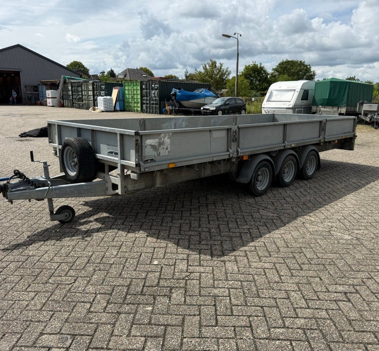 Ifor Williams tridem drieas topstaat !!!, Ophalen of Verzenden, Gebruikt