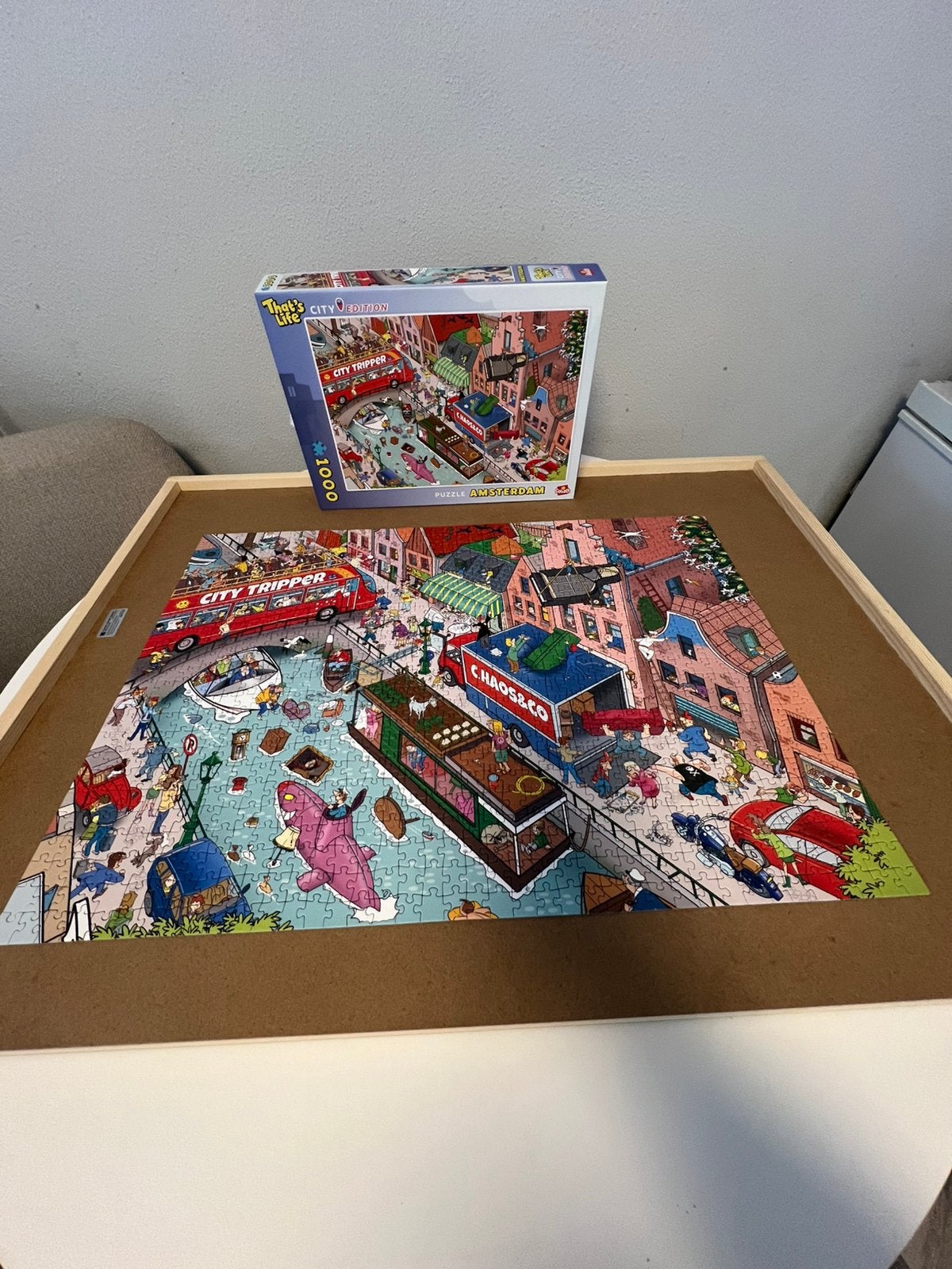 Puzzle, Hobby en Vrije tijd, Ophalen, 500 t/m 1500 stukjes, Zo goed als nieuw