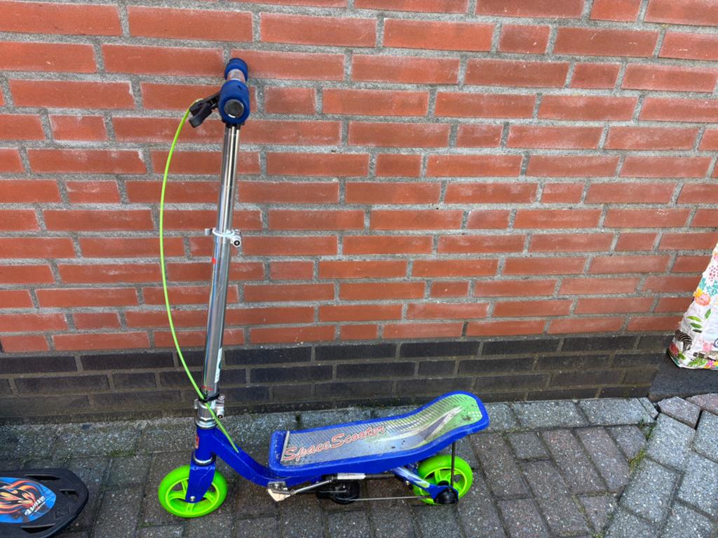 Space Scooter X360 Junior – Blauw | 4 t/m 7 jaar, Ophalen, Gebruikt, Gewone step