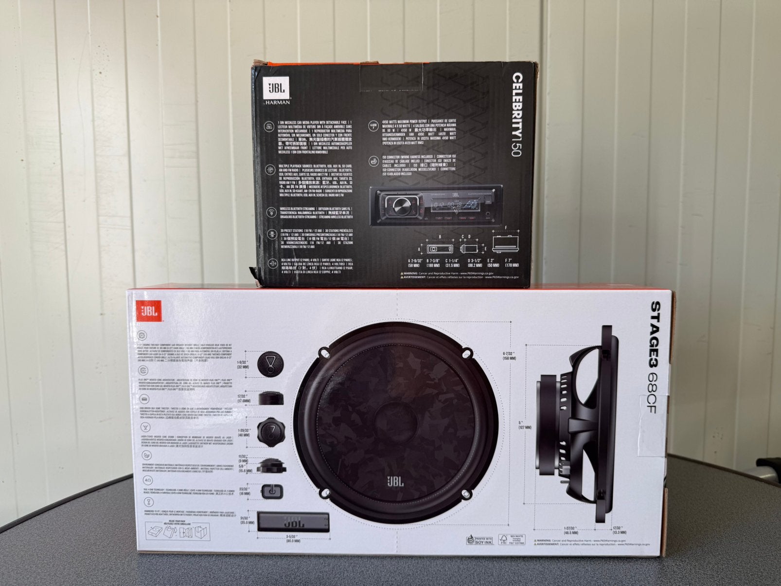 JBL Celebrity 150 + Stage3 68CF Speaker Set | complete set, Ophalen of Verzenden, Zo goed als nieuw