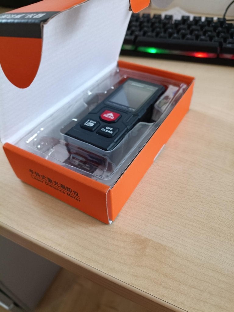 Laser afstandmeter NIEUW en GOEDKOOP, Ophalen of Verzenden, Nieuw, Afstand