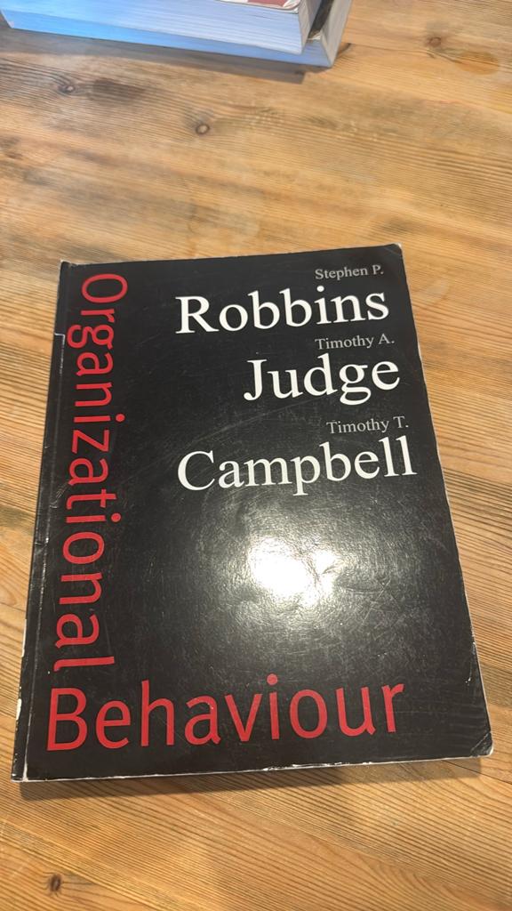 Organizational Behaviour plus Companion Website Access Card, Ophalen of Verzenden, Beta, HBO, Stephen P. Robbins, Timothy A. Judge, Timothy Campbell