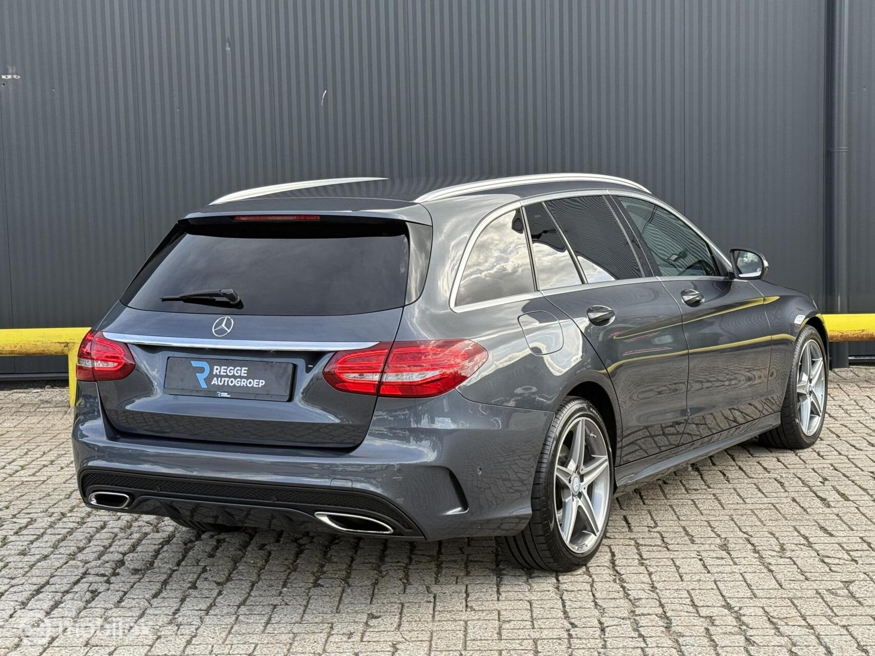 Mercedes C-klasse Estate 180 AMG-Pakket LEES TEKST, Auto's, Automaat, Achterwielaandrijving, 750 kg, 1400 kg