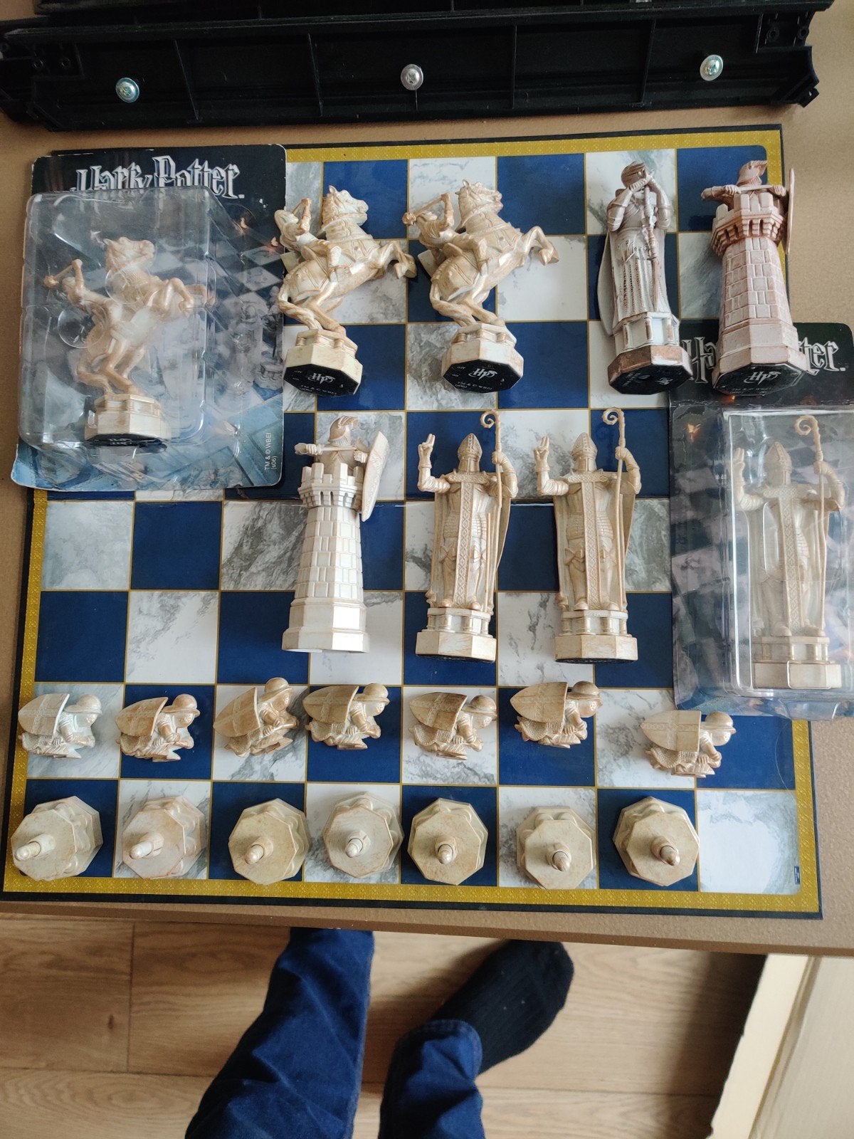 Harry Potter Schaakspel Collectie Items, Ophalen of Verzenden, Zo goed als nieuw, Spel