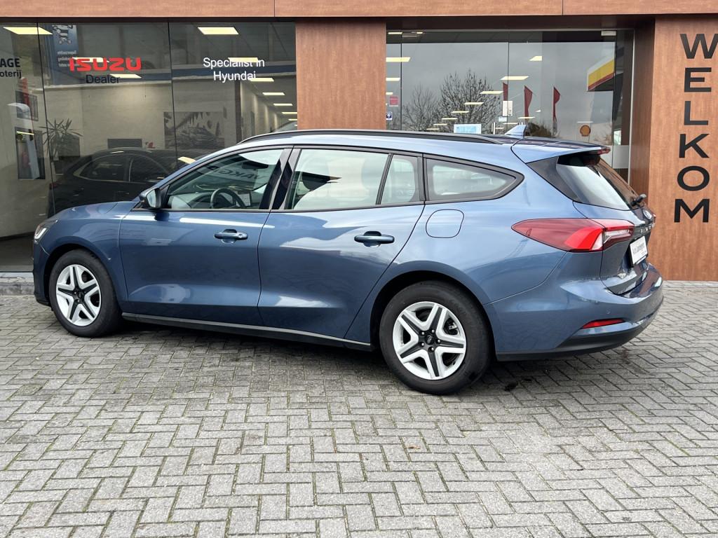 Ford FOCUS Wagon 1.0 EcoBoost Connected Stoel/Stuur/Voorruit, 12 maanden, Gebruikt, Euro 6, Blauw