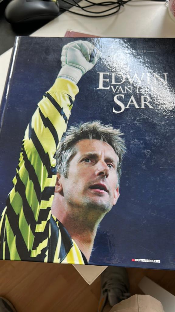 Jaap Visser - Edwin van der Sar, Boeken, Biografieën, Zo goed als nieuw, Sport, Ophalen of Verzenden