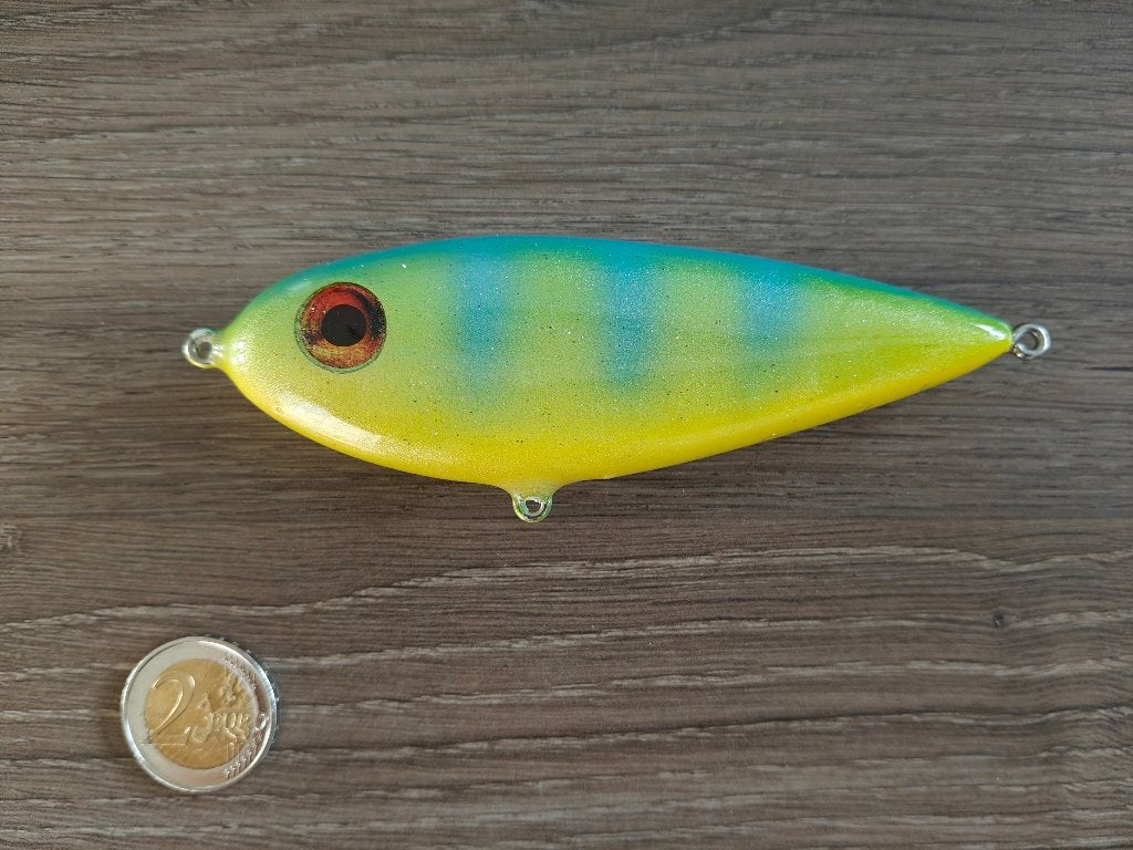 Derkbait custom jerkbait 12cm 53g snoek, Watersport en Boten, Hengelsport | Roofvissen, Ophalen, Nieuw, Overige typen