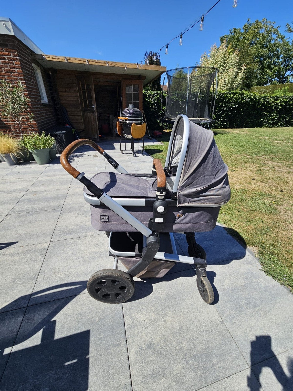 Joolz Day 2 Studio Gris kinderwagen met veel extra's, Ophalen, Gebruikt, Combiwagen, Overige merken