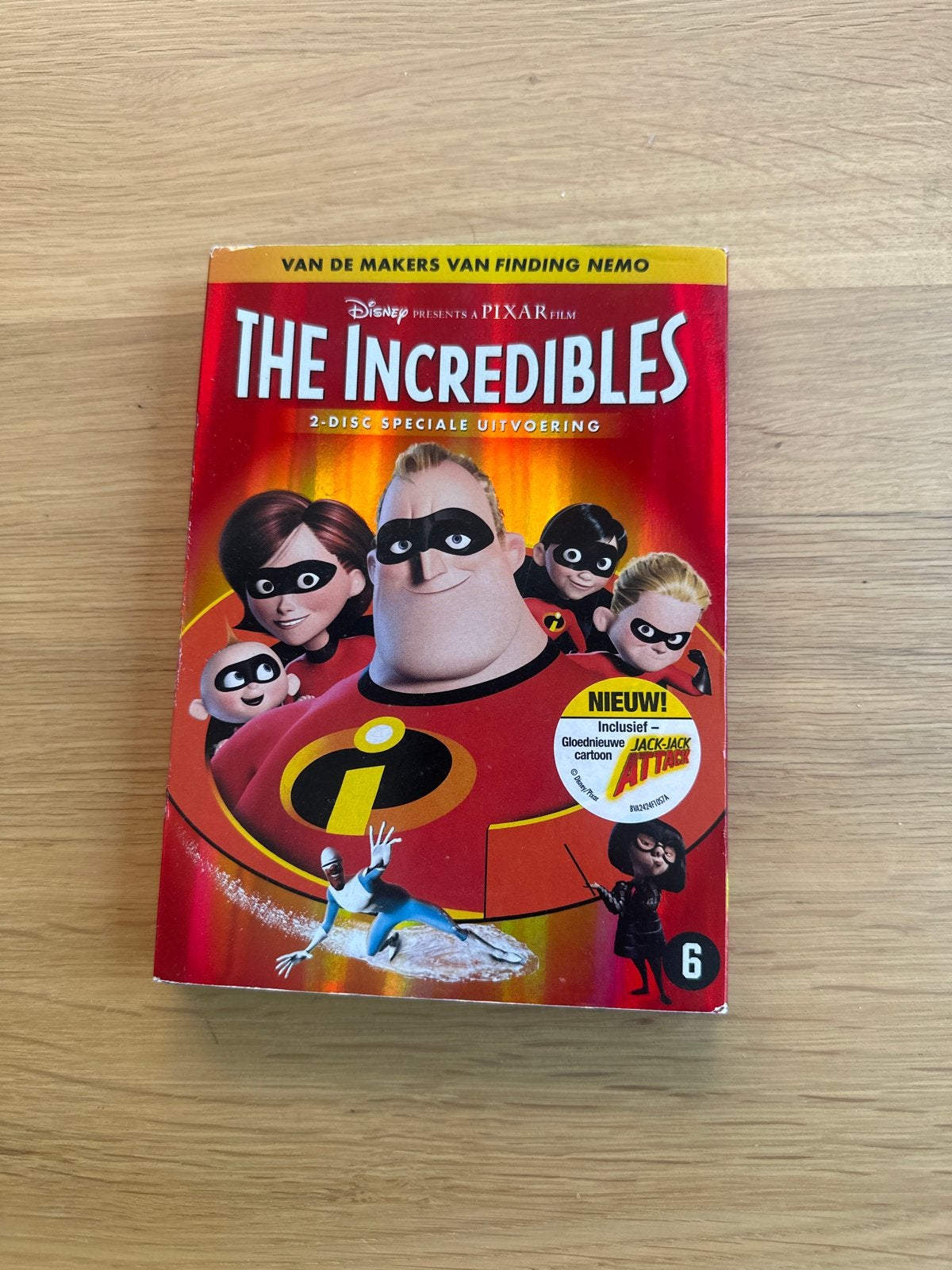 The Incredibles - 2-Disc Speciale Uitvoering Disney Pixar, Animatie, Amerikaans, Nederlands, Vanaf 6 jaar