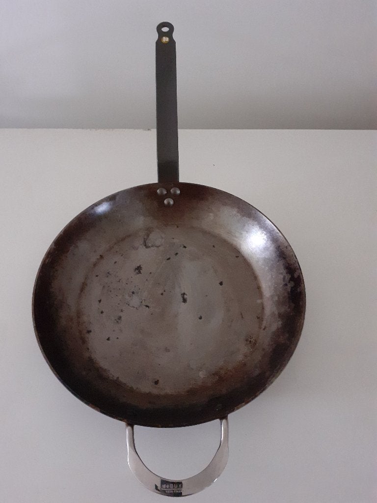 De Buyer hapjespan 32 cm., Ophalen of Verzenden, Gebruikt