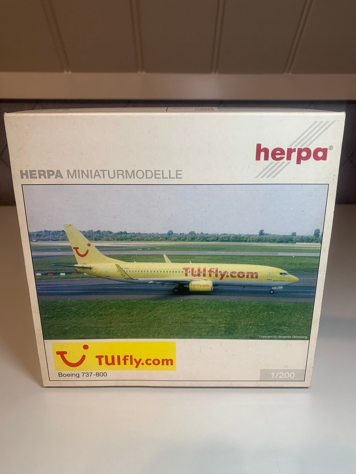 Herpa TUIfly Boeing 737-800, Ophalen of Verzenden, Nieuw, Schaalmodel