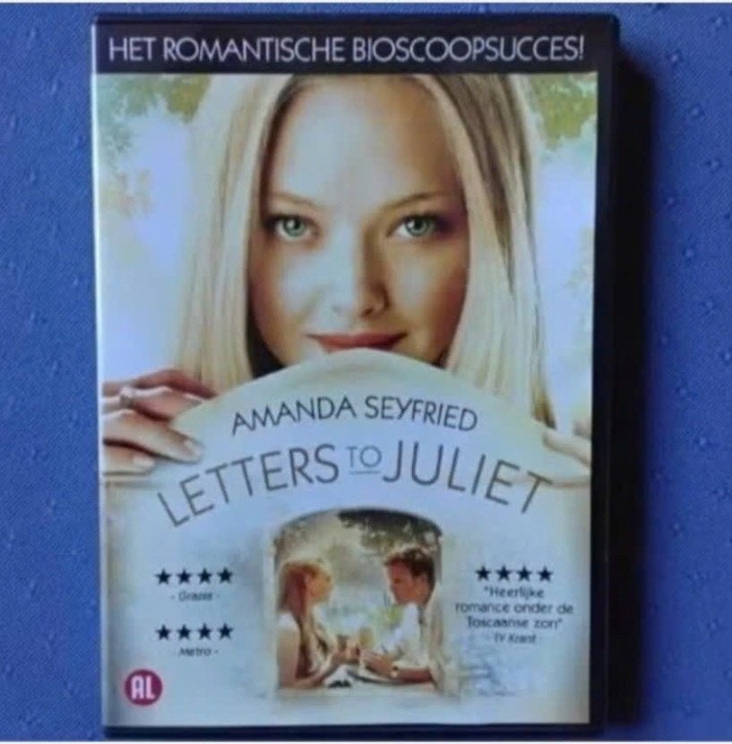 DVD Letters to Juliet Amanda Seyfried, Cd's en Dvd's, Alle leeftijden, Ophalen, Zo goed als nieuw, Overige genres