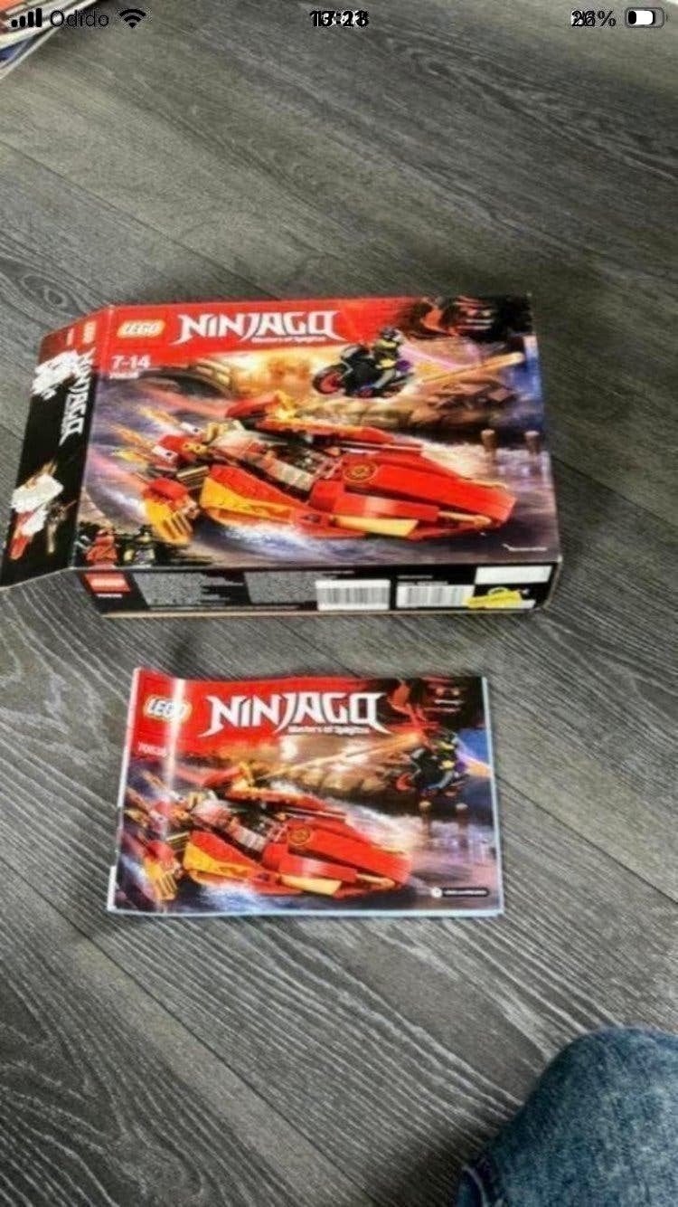 Ninjago lego set num 70638, Lego, Ophalen of Verzenden, Zo goed als nieuw, Compleet
