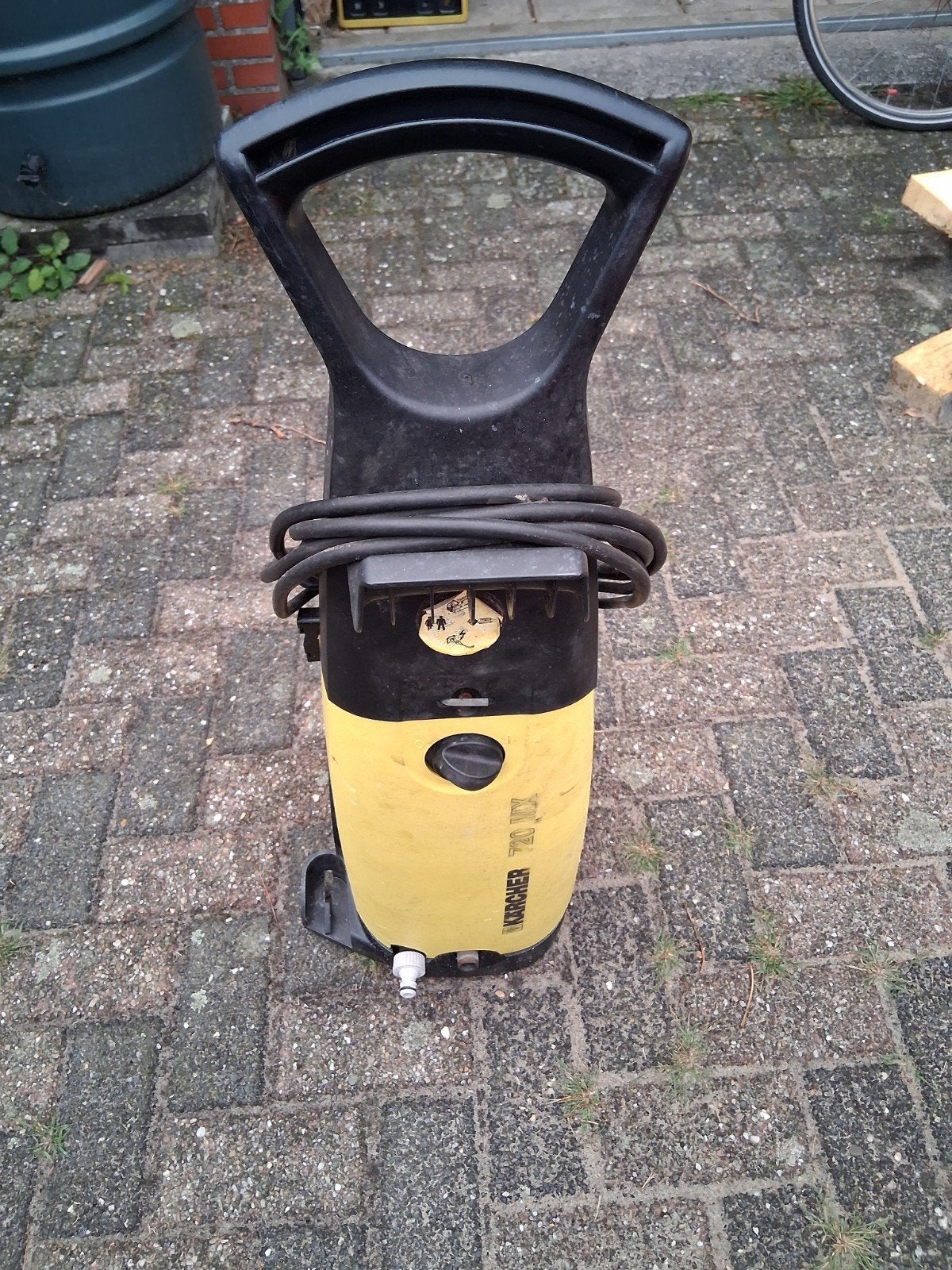 karcher 720mx hogedrukreiniger, Tuin en Terras, Ophalen, Gebruikt, Elektrisch, Karcher terras reiniger