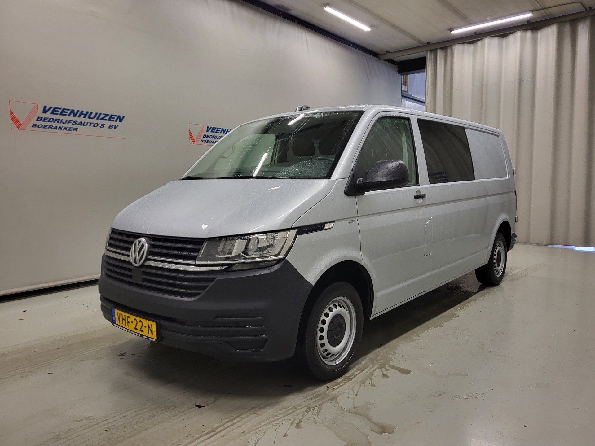 Volkswagen Transporter 2.0TDI L2/H1 Dubbele Cabine Euro 6!, Voorwielaandrijving, Gebruikt, Euro 6, 4 cilinders