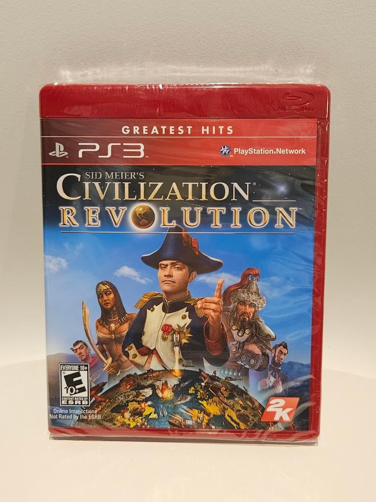 Civilization Revolution PS3 Nieuw, Spelcomputers en Games, Games | Sony PlayStation 3, 1 speler, Nieuw, Ophalen of Verzenden, Strategie en Constructie
