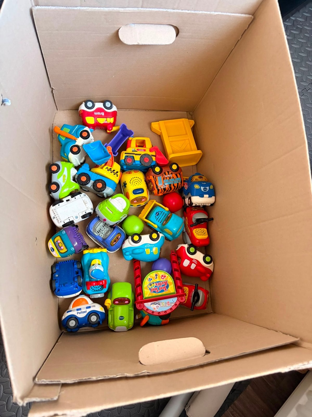 Grote partij Toet Toet Auto's en VTech speelgoed, Ophalen, Gebruikt