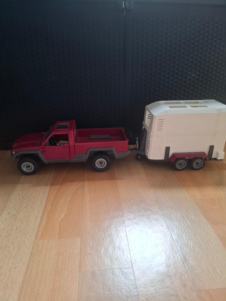 Schleich trailer (Horseclub), Ophalen of Verzenden, Gebruikt