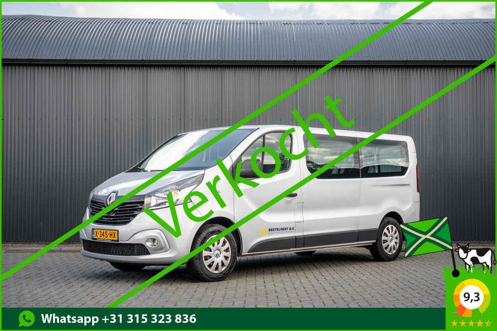 Renault Trafic Passenger *dCi 9-Pers L2H1 | Incl. BPM, BTW v, Auto's, Renault, Bedrijf, Te koop, Trafic, ABS, Airbags, Airconditioning