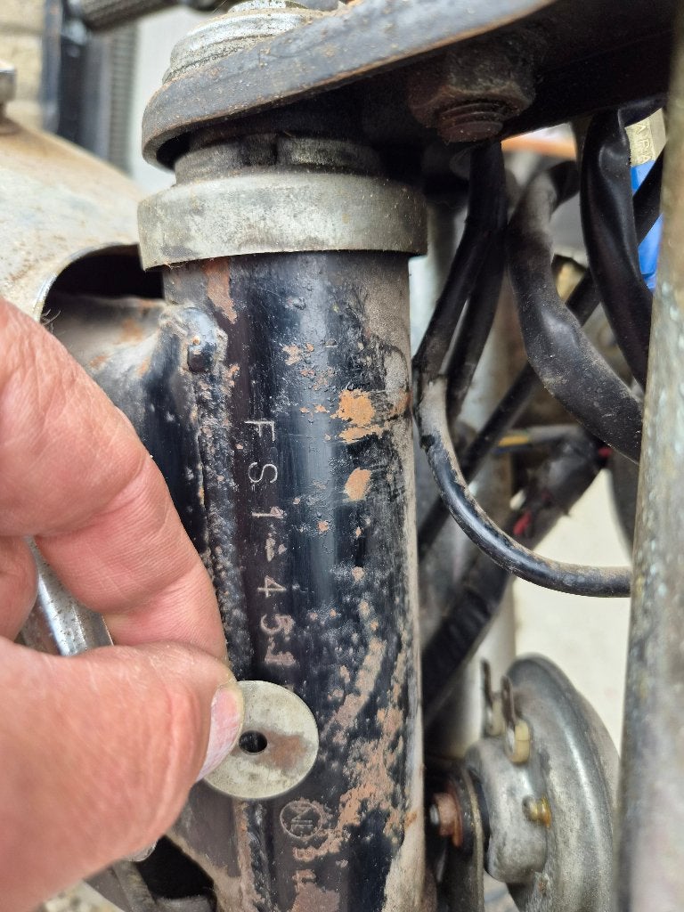 Fs1 street 1972, Ophalen, Gebruikt, Frame, Yamaha
