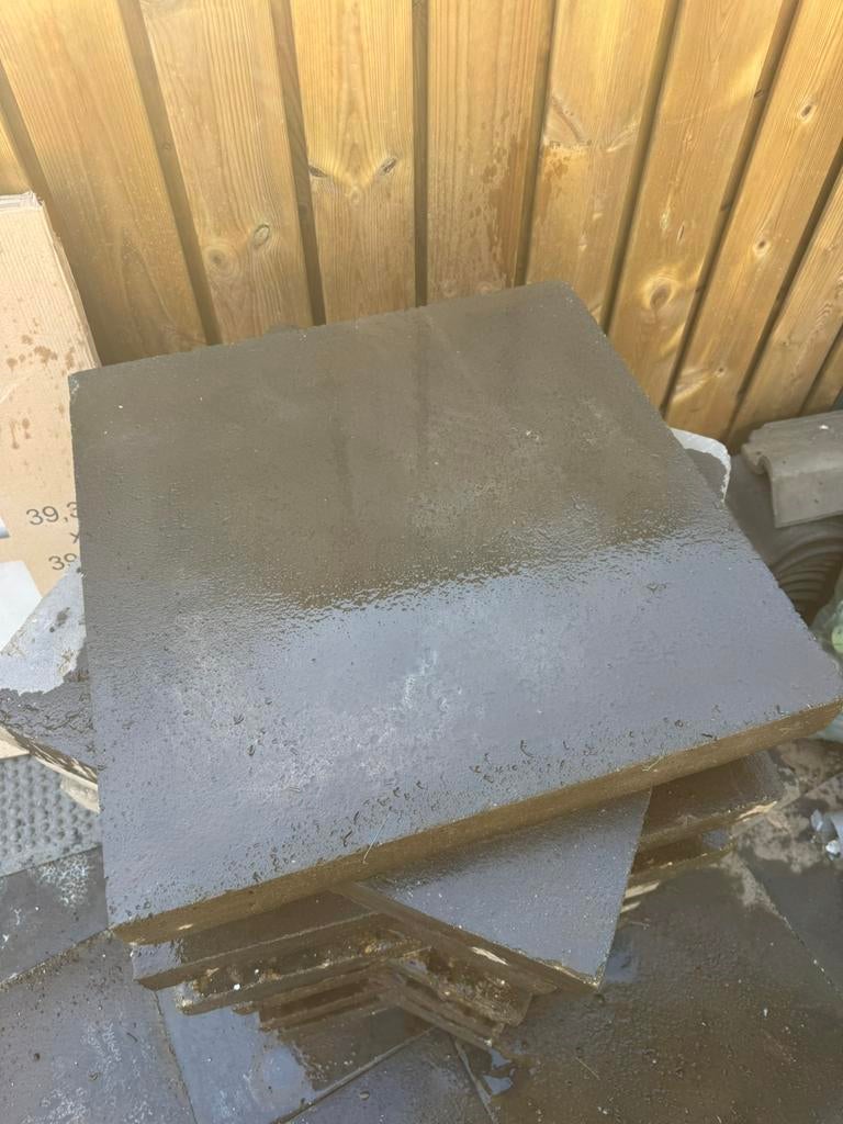 Schellevis Oud Hollandse Betontegel - 60x60x7 cm, Ophalen, Zo goed als nieuw, Beton, Terrastegels