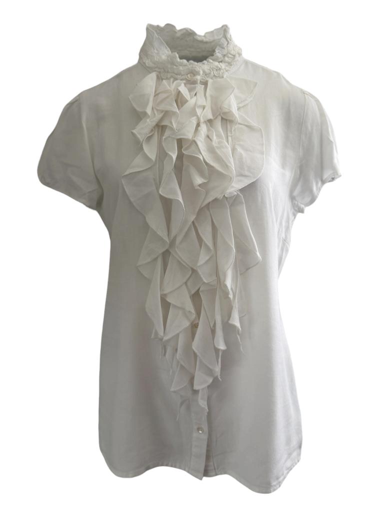 Saint Tropez blouse M, Verzenden, Maat 46/48 (XL) of groter, Zo goed als nieuw, Grijs