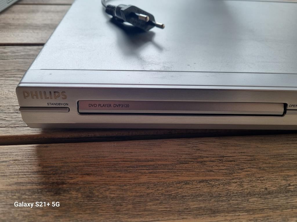Philips DVP3120 DVD Speler - Zilver, Ophalen of Verzenden, Gebruikt, Dvd-speler, Philips