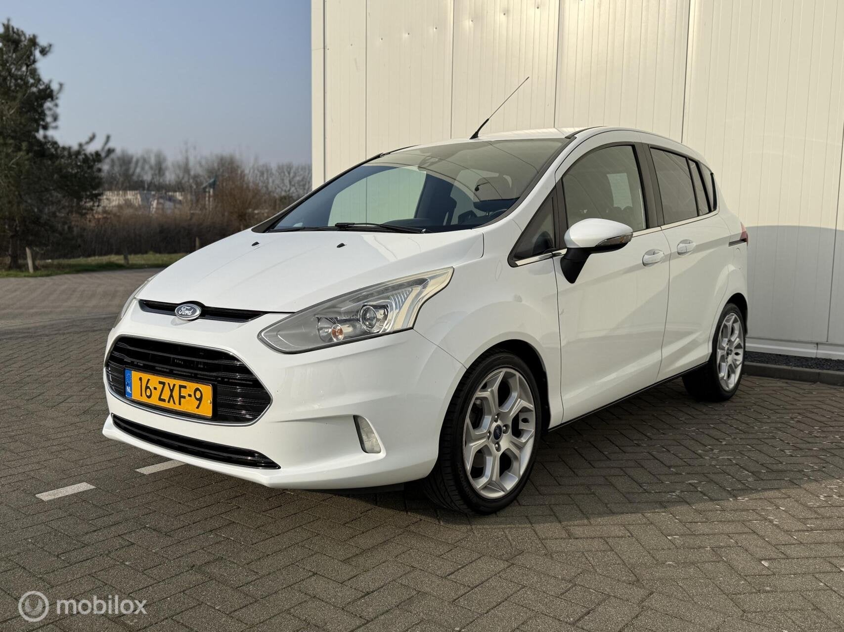 Ford B-Max 1.0 EcoBoost Titanium Cruise Airco Bluetooth NAP, Auto's, Voorwielaandrijving, Euro 5, 101 pk, Gebruikt
