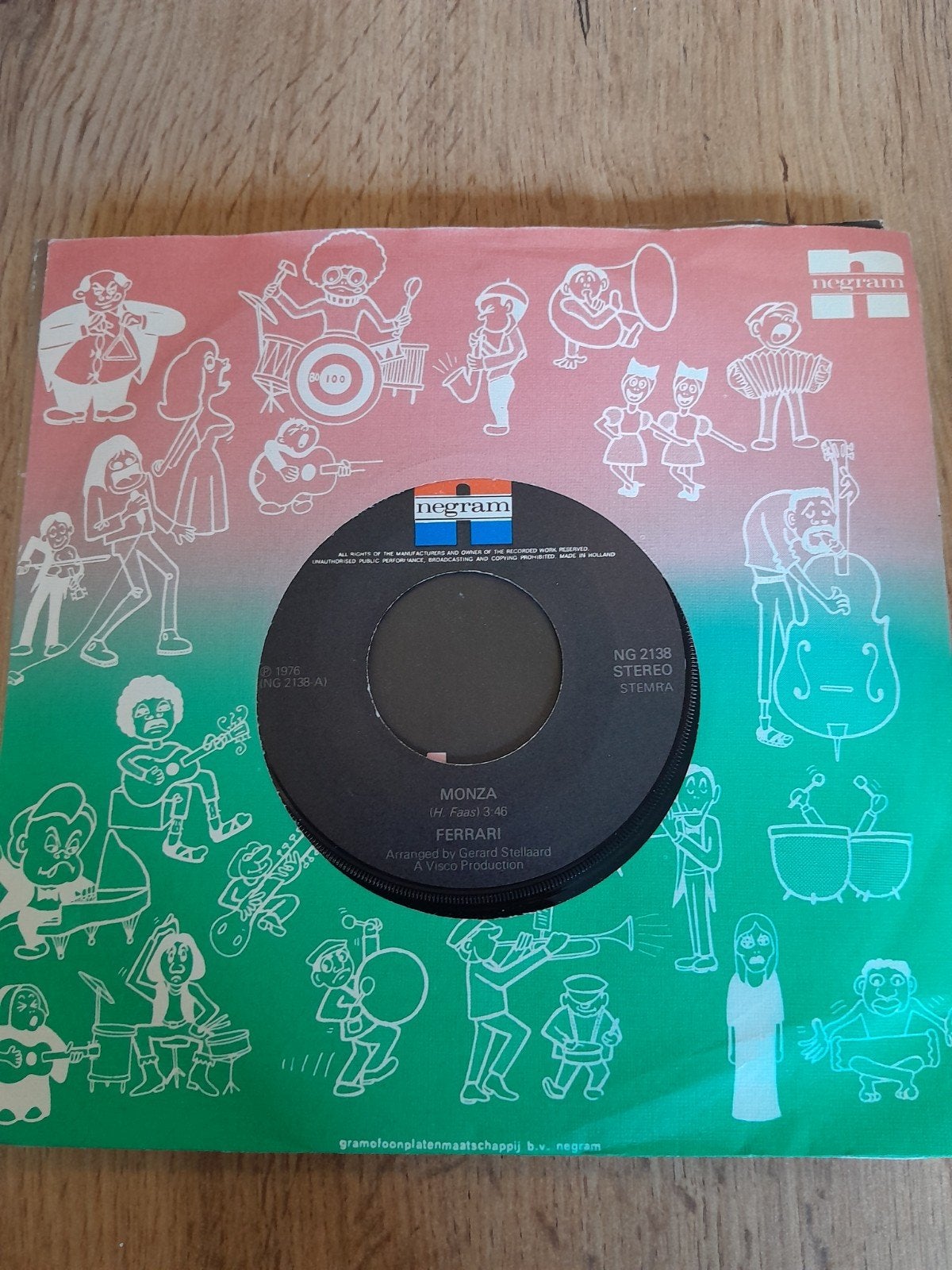 Ferrari 7inch monza, Ophalen of Verzenden, Zo goed als nieuw, Pop