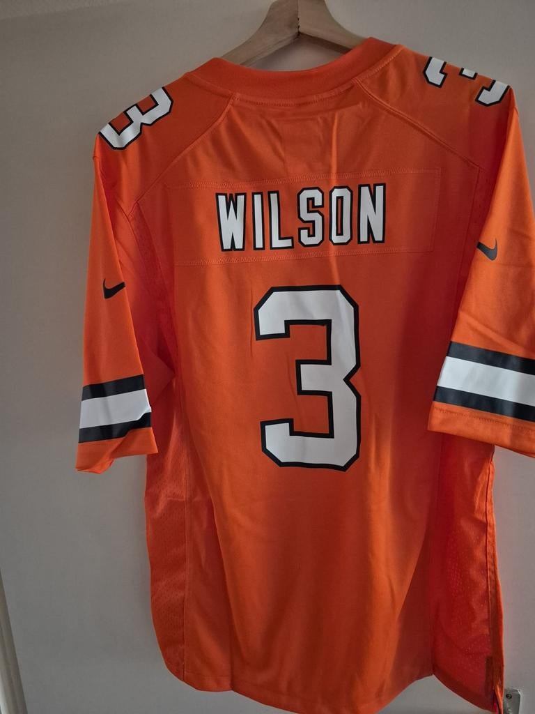 Origineel Nike Denver Broncos NFL Jersey Wilson #3, Kleding | Heren, Nike, Nieuw, Oranje, Ophalen of Verzenden