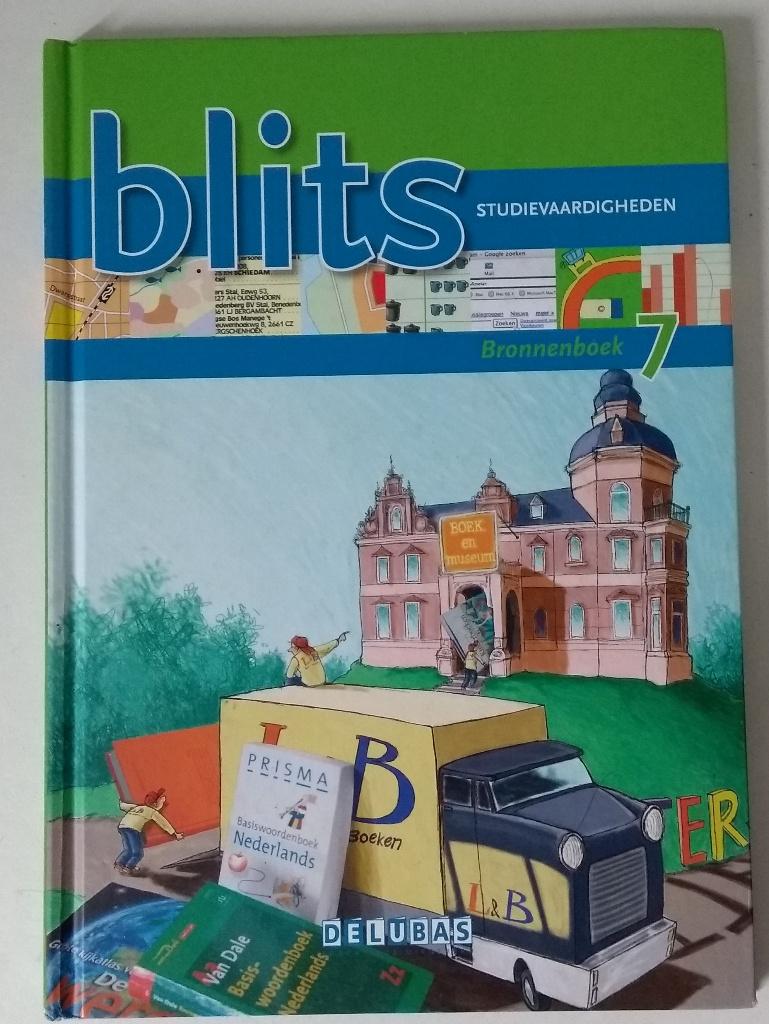 9789053001615 Blits Studievaardigheden, Bronnenboek 7, Boeken, Schoolboeken, Verzenden, Zo goed als nieuw, Overige niveaus
