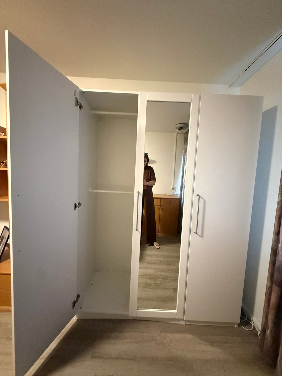 IKEA Pax Kast Wit incl deuren Komplement inrichting 150x201, Ophalen, 50 tot 100 cm, Zo goed als nieuw, Minder dan 100 cm