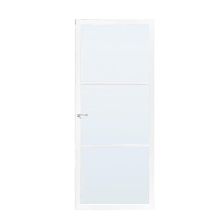 Skantrae stompe binnendeur met glas SSL4403, Doe-het-zelf en Verbouw, Deuren en Horren, Ophalen, Binnendeur, Nieuw, Glas
