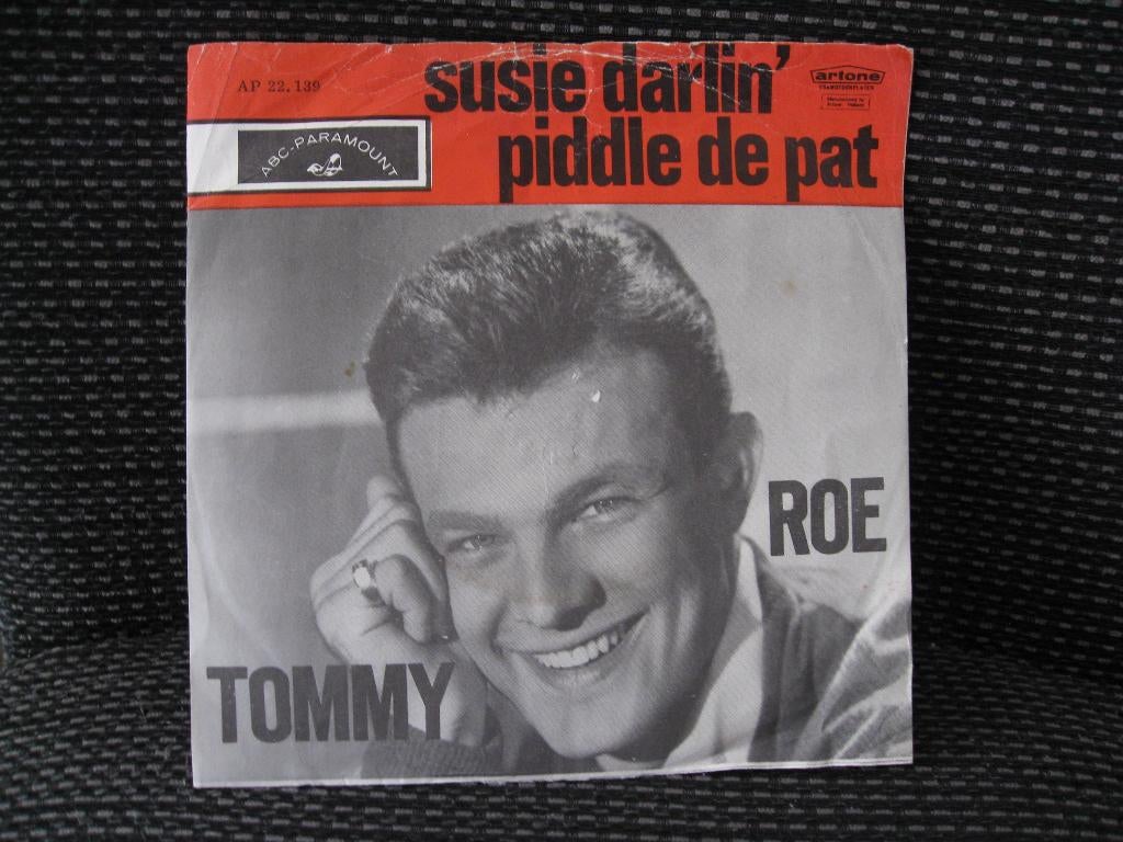Tommy Roe – Susie Darlin' - Piddle de pat 1962 nl, Ophalen of Verzenden, Gebruikt, Pop, Single