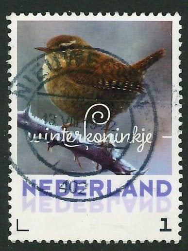 Persoonlijke postzegel vogels 3, Postzegels en Munten, Postzegels | Nederland, Verzenden, Na 1940, Gestempeld