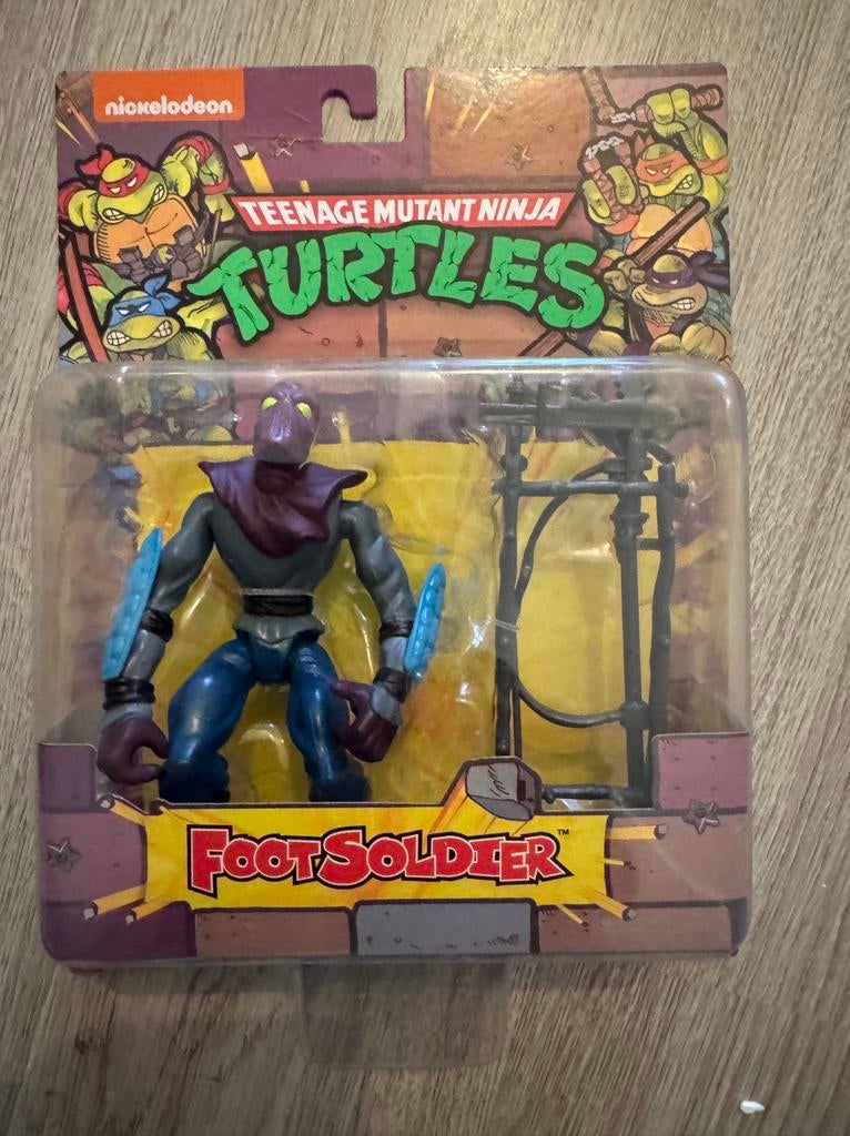 TMNT Classic Collection Foot Soldier Actiefiguur Nieuw, Ophalen of Verzenden, Nieuw