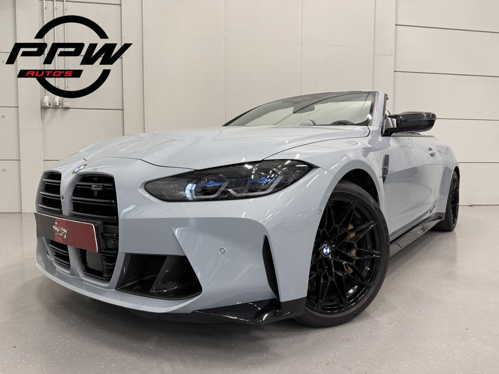 BMW 4 Serie Cabrio M4 xDrive Competition Facelift CARBON/KER, Automaat, Gebruikt, 4 stoelen, Bedrijf