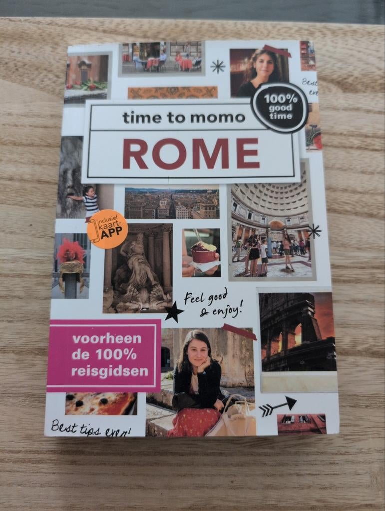 Time to Momo Rome Reisgids - Inclusief Kaart & App, Boeken, Overige merken, Europa, Ophalen of Verzenden, Zo goed als nieuw