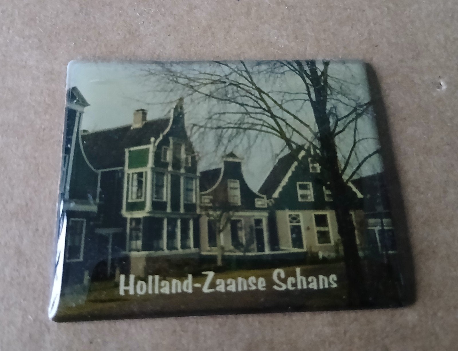 2 Magneten Zaanse Schans - Claude Monet & Holland, Ophalen of Verzenden, Gebruikt