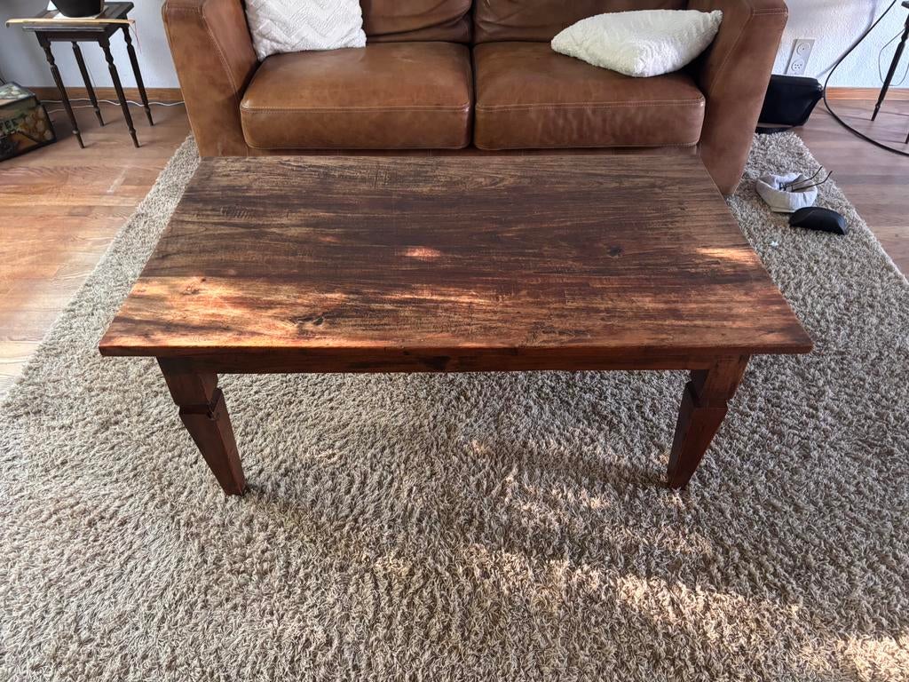 Gratis af te halen: Gebruikte salon tafel (70x120x50cm), Huis en Inrichting, Ophalen, Gebruikt, 100 tot 150 cm, 50 tot 75 cm