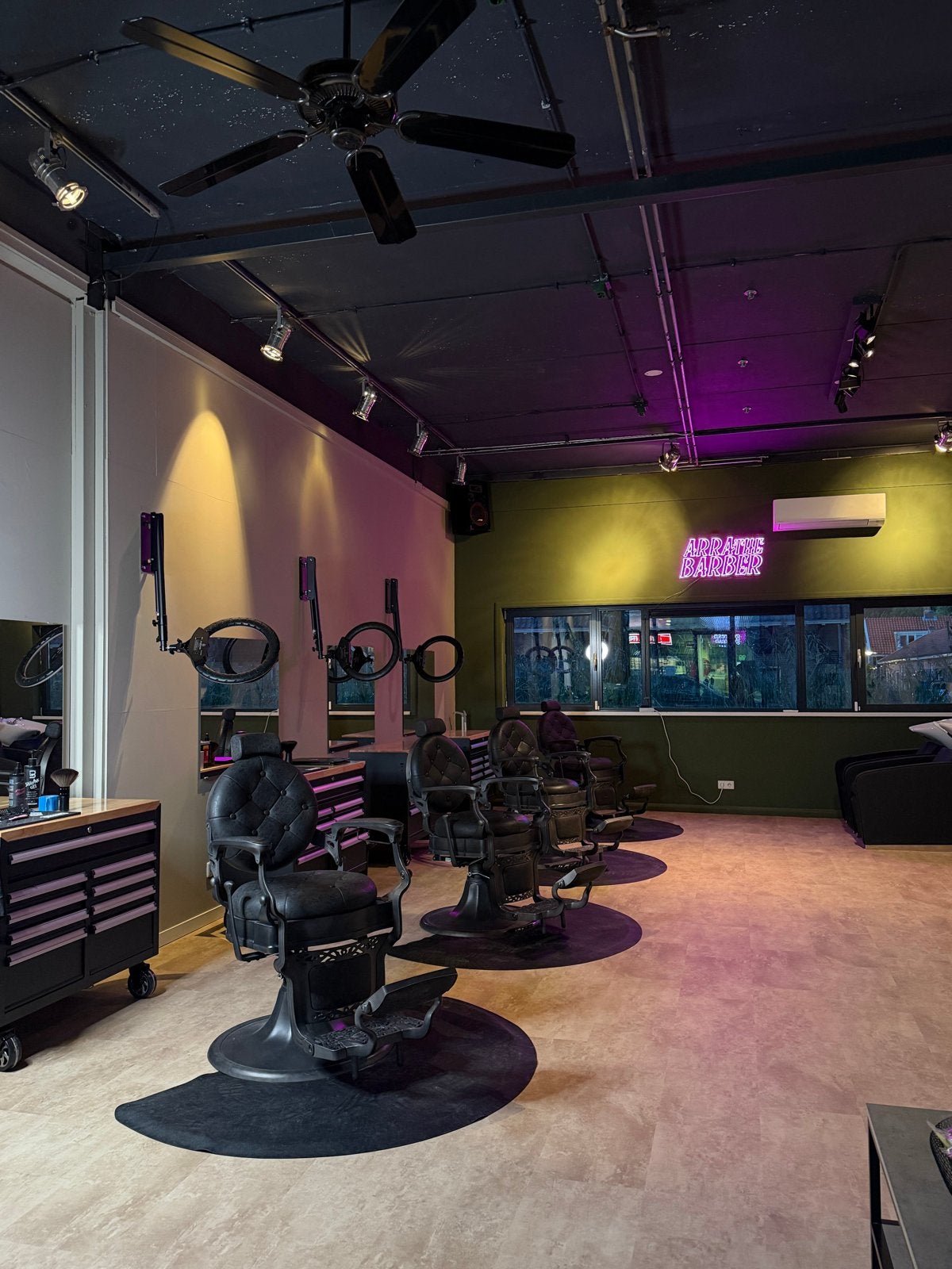 Kappersstoel te huur! Amsterdam-noord, Hairextensions