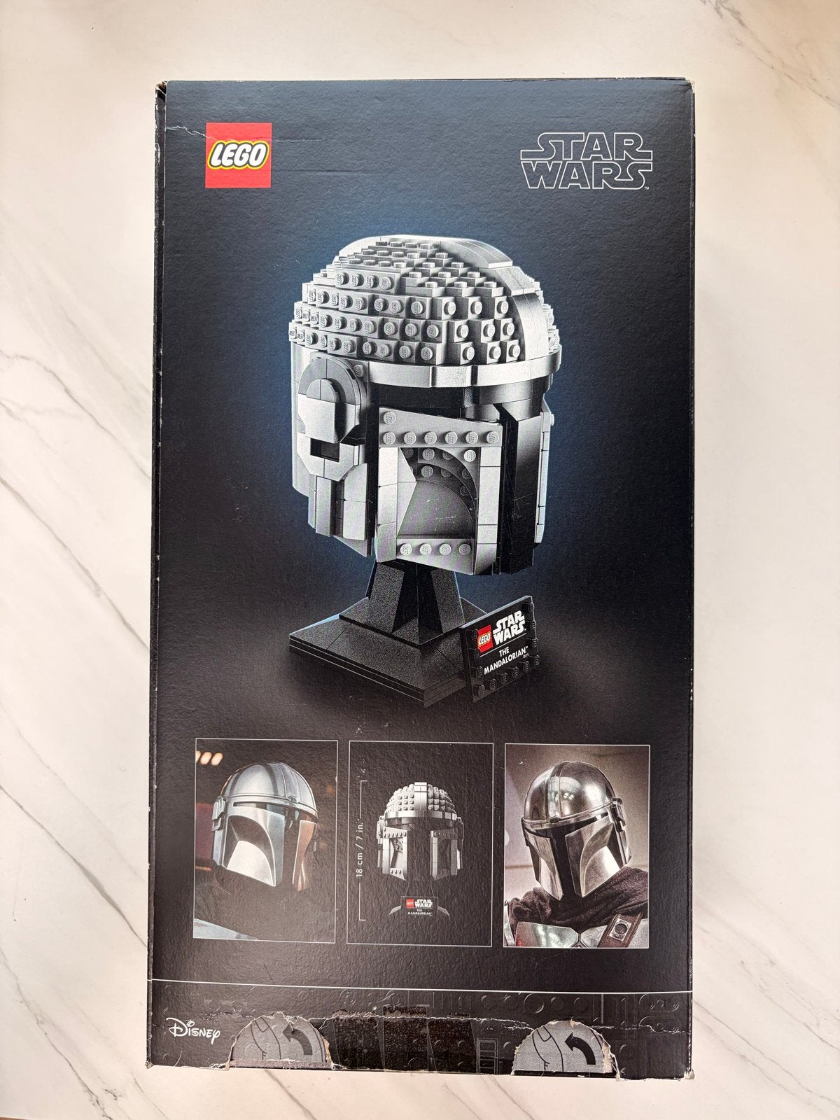 LEGO Star Wars The Mandalorian Helm (75328) Nieuw, Star Wars, Lego, Nieuw, Ophalen of Verzenden